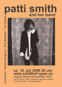 Flyer Patti Smith